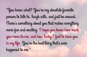 Paragraphs for Your Boyfriend