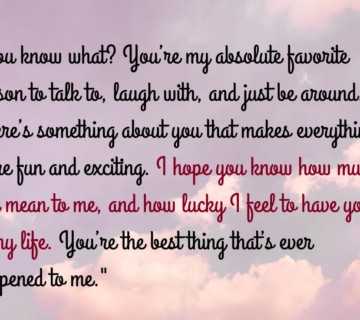 Paragraphs for Your Boyfriend